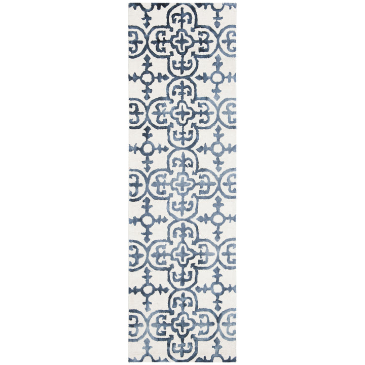 SAFAVIEH Dip Dye DDY711P Handmade Ivory / Navy Rug Image 9