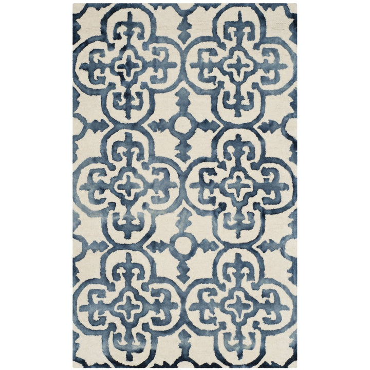 SAFAVIEH Dip Dye DDY711P Handmade Ivory / Navy Rug Image 10