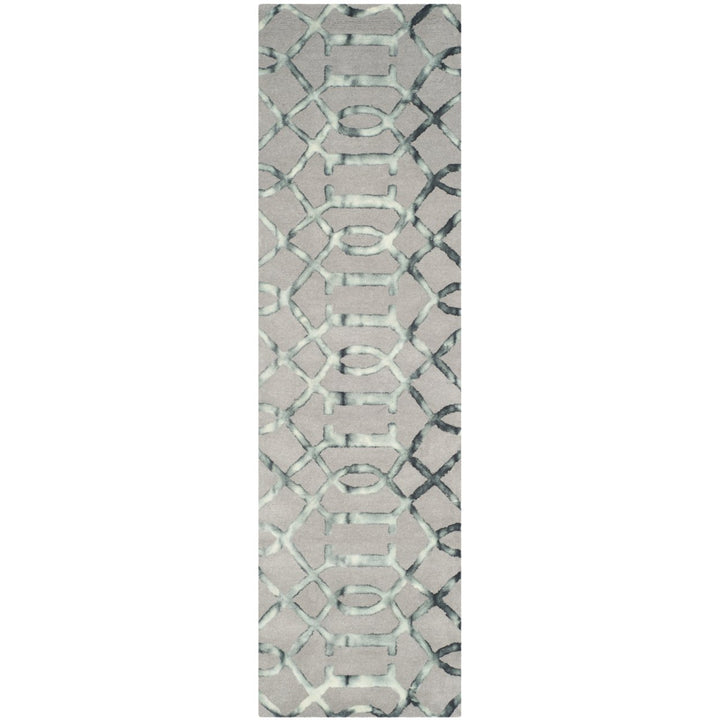 SAFAVIEH Dip Dye DDY712B Handmade Grey / Charcoal Rug Image 1