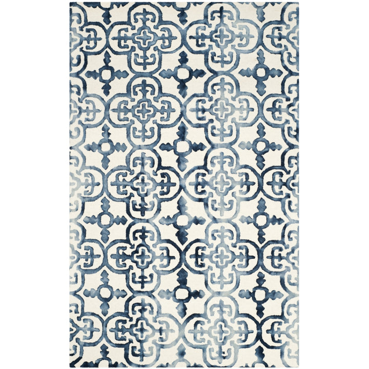 SAFAVIEH Dip Dye DDY711P Handmade Ivory / Navy Rug Image 11