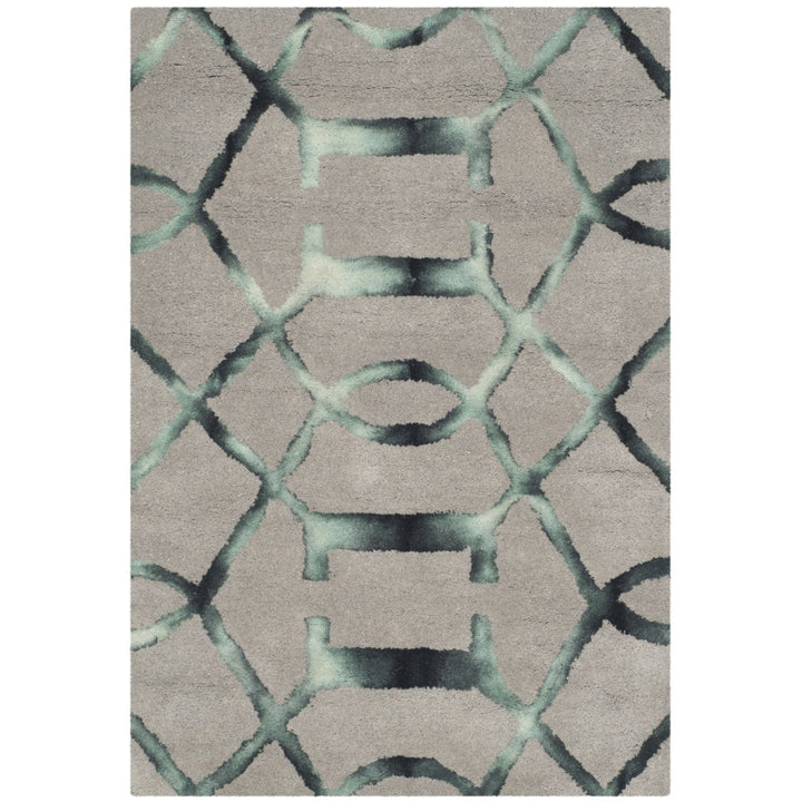 SAFAVIEH Dip Dye DDY712B Handmade Grey / Charcoal Rug Image 1