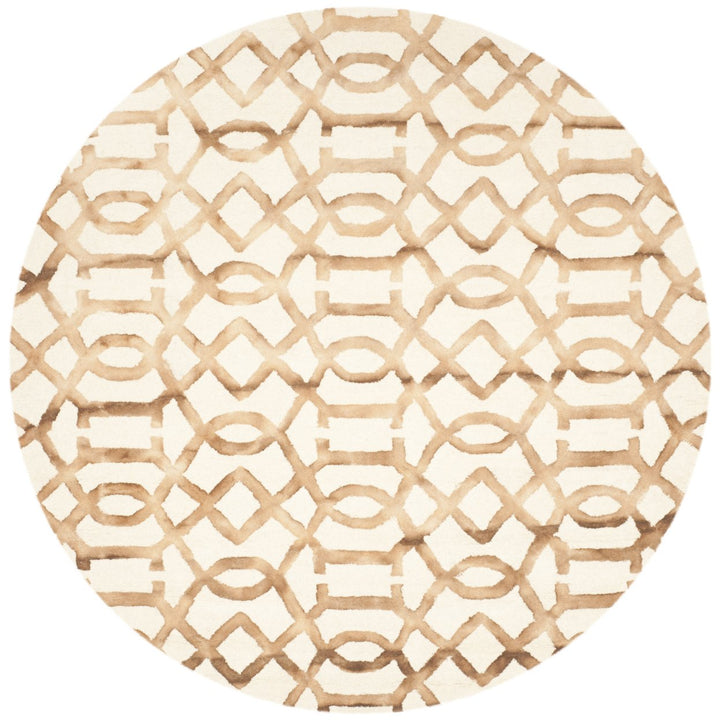 SAFAVIEH Dip Dye DDY712E Handmade Ivory / Camel Rug Image 1