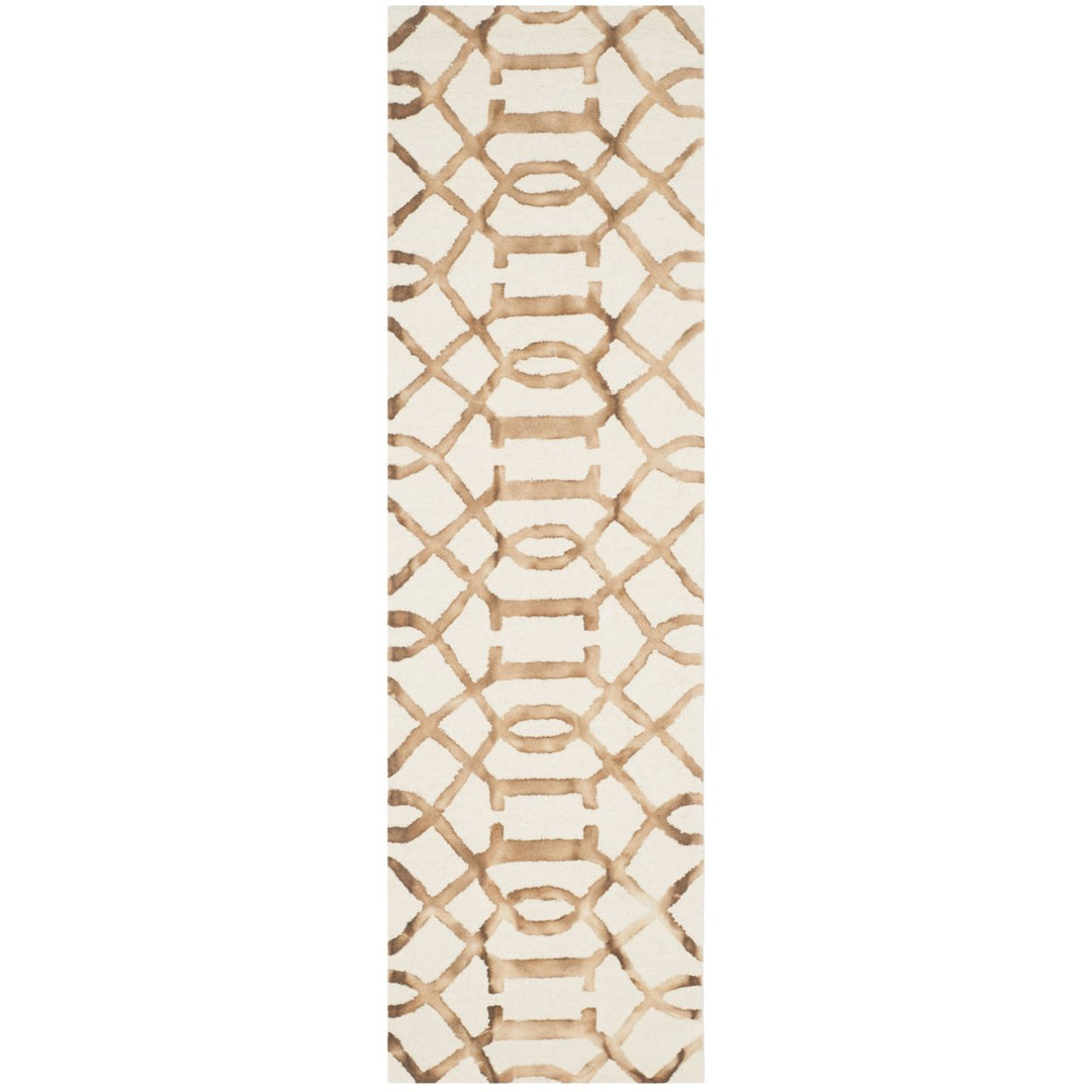 SAFAVIEH Dip Dye DDY712E Handmade Ivory / Camel Rug Image 1