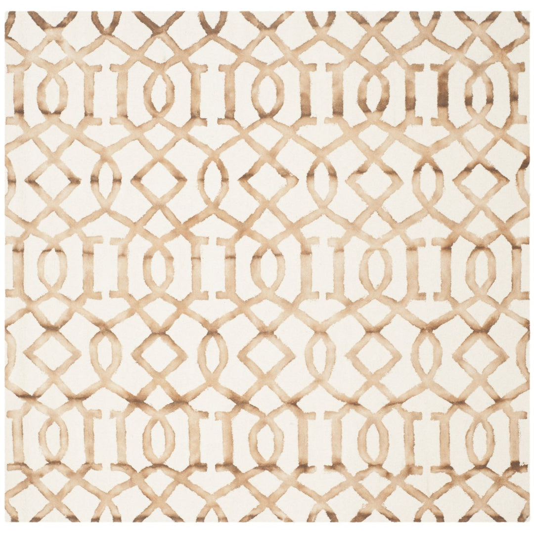 SAFAVIEH Dip Dye DDY712E Handmade Ivory / Camel Rug Image 1