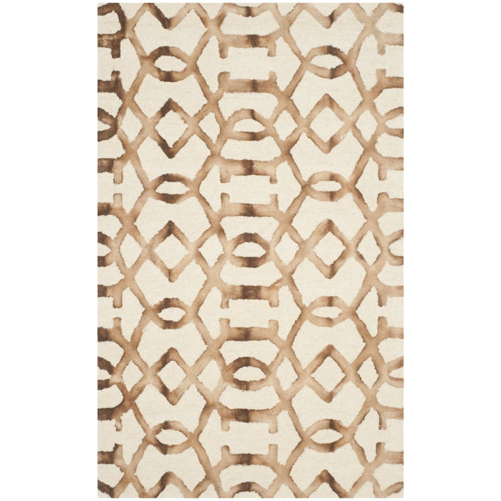 SAFAVIEH Dip Dye DDY712E Handmade Ivory / Camel Rug Image 1