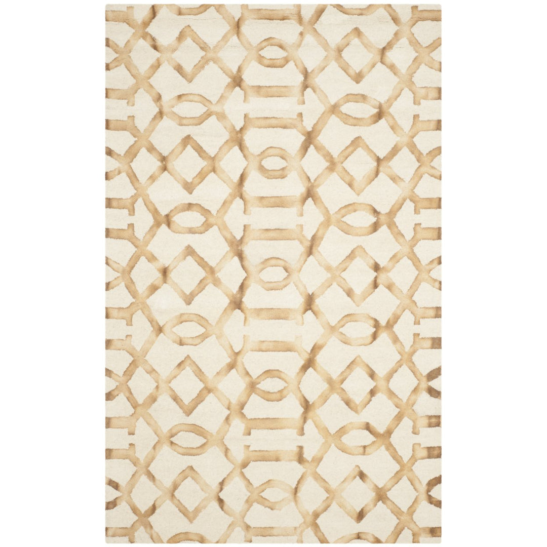 SAFAVIEH Dip Dye DDY712E Handmade Ivory / Camel Rug Image 1