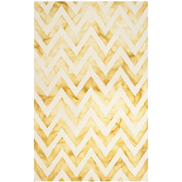 SAFAVIEH Dip Dye DDY715C Handmade Ivory / Gold Rug Image 1