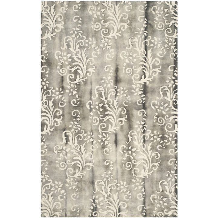 SAFAVIEH Dip Dye DDY718K Handmade Grey / Ivory Rug Image 1