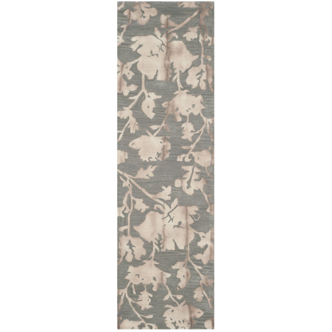 SAFAVIEH Dip Dye DDY716K Handmade Grey / Beige Rug Image 1