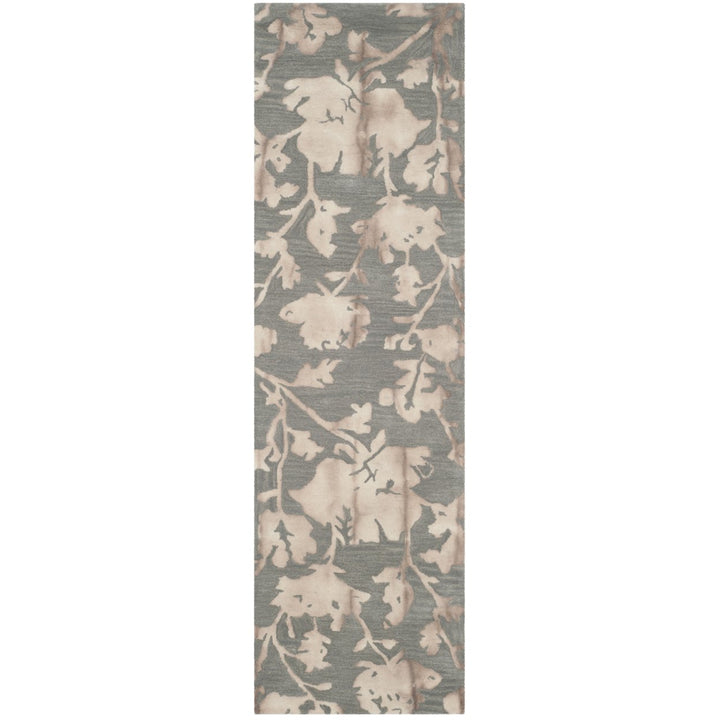 SAFAVIEH Dip Dye DDY716K Handmade Grey / Beige Rug Image 1