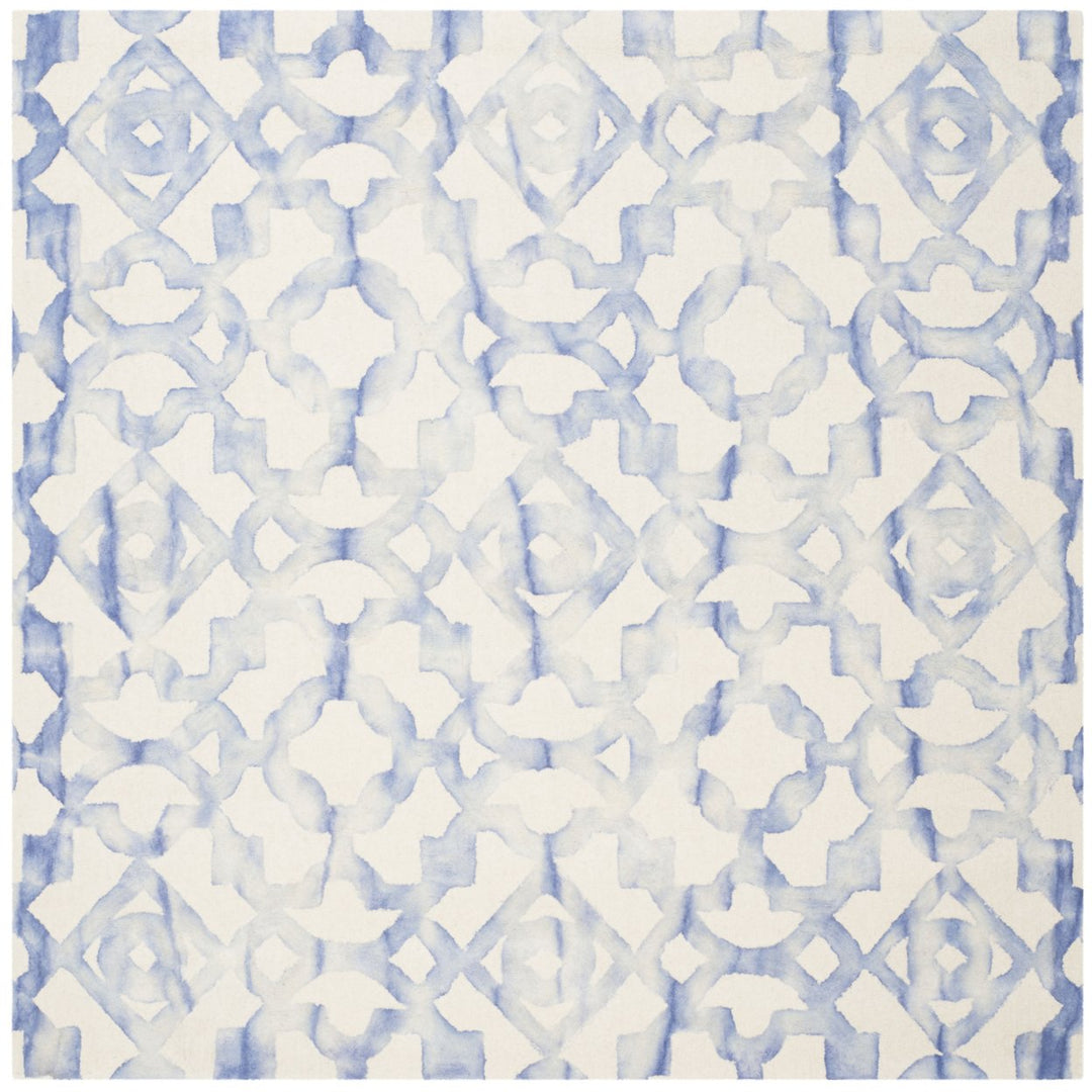 SAFAVIEH Dip Dye DDY717A Handmade Ivory / Blue Rug Image 6