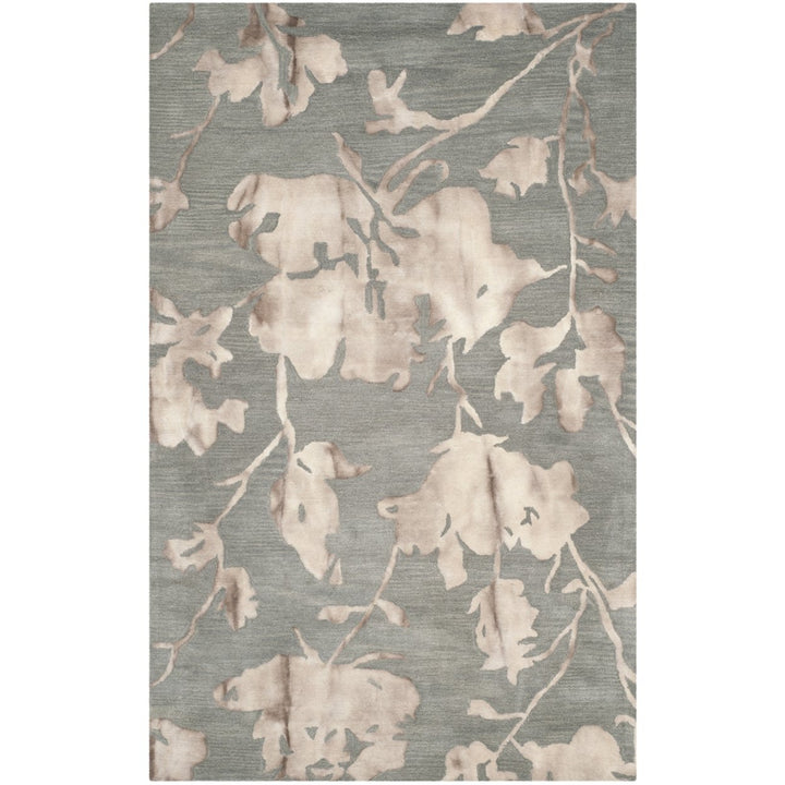 SAFAVIEH Dip Dye DDY716K Handmade Grey / Beige Rug Image 1