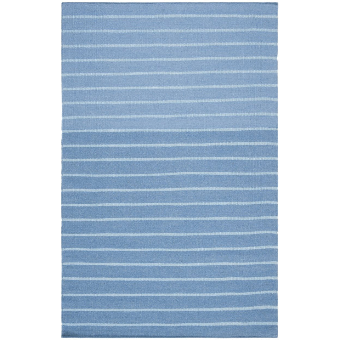 SAFAVIEH Dhurries Collection DHU313A Handwoven Blue Rug Image 1