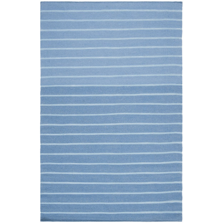 SAFAVIEH Dhurries Collection DHU313A Handwoven Blue Rug Image 1