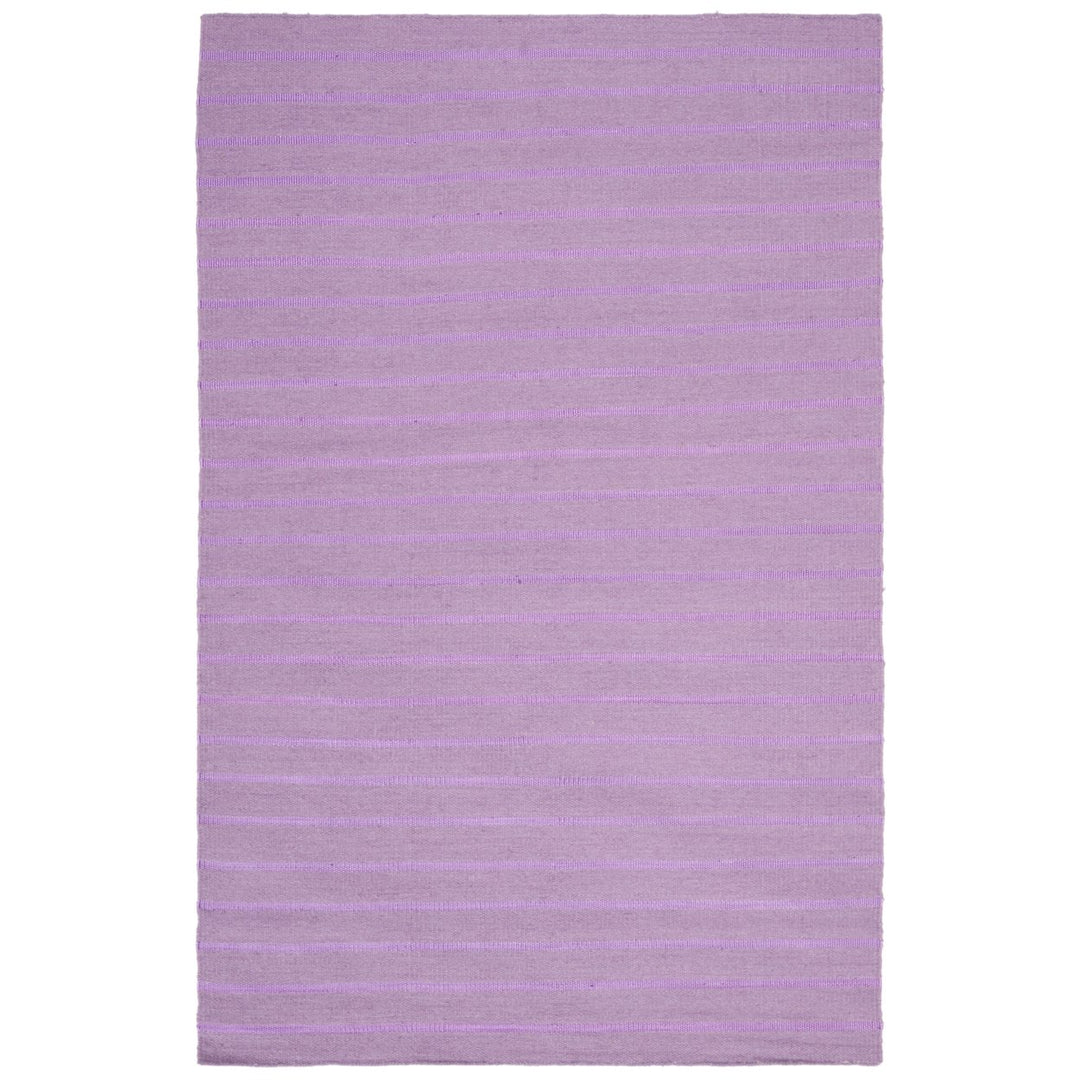 SAFAVIEH Dhurries DHU313C Handwoven Lavender Rug Image 1