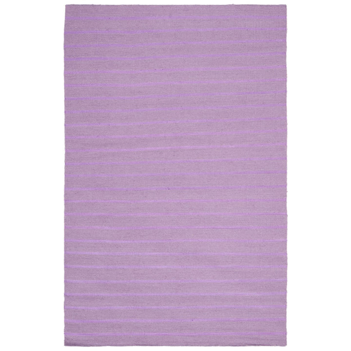 SAFAVIEH Dhurries DHU313C Handwoven Lavender Rug Image 1