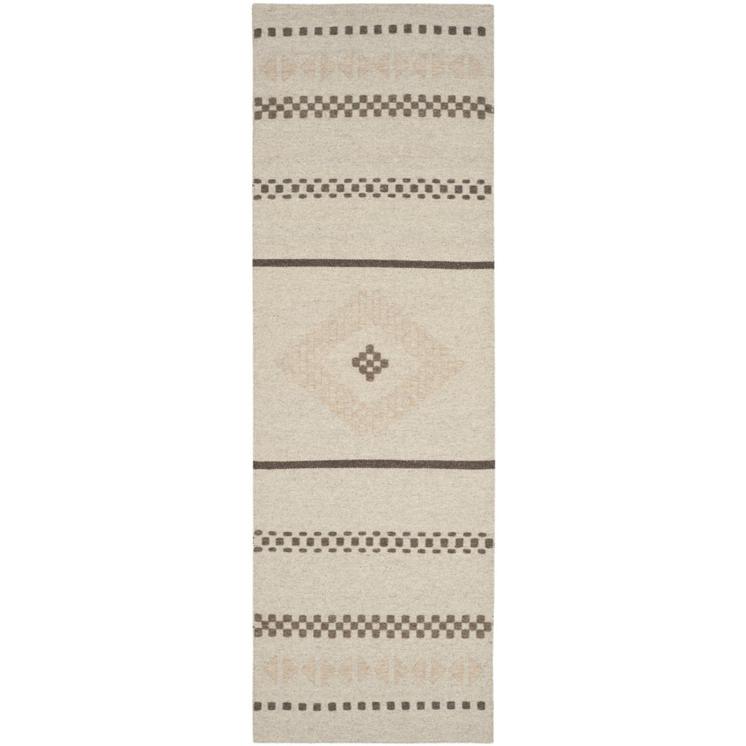 SAFAVIEH Dhurries DHU351A Handwoven Natural Rug Image 1