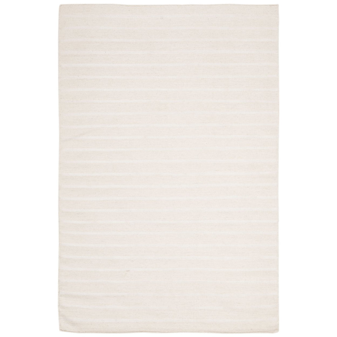 SAFAVIEH Dhurries Collection DHU313D Handwoven White Rug Image 1