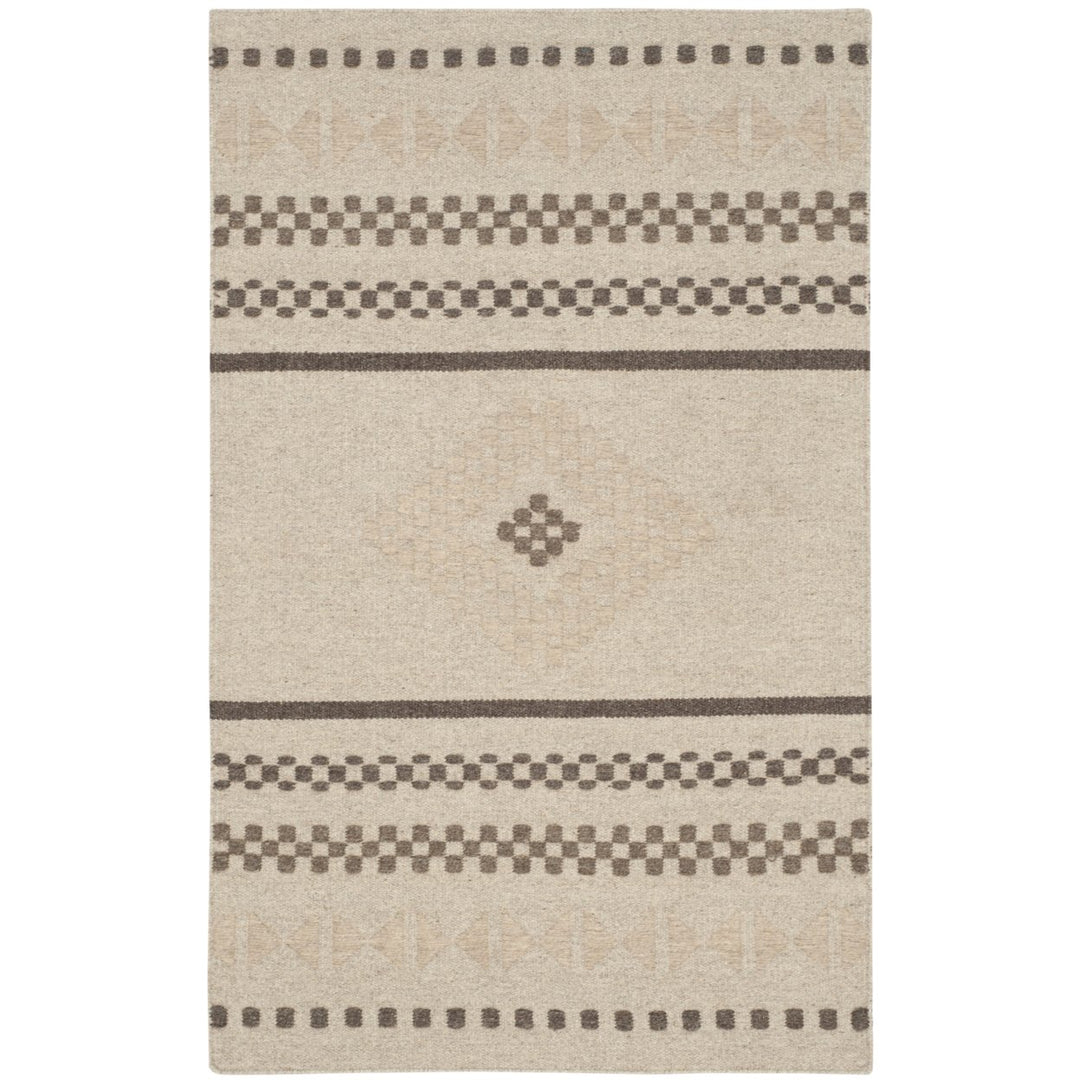 SAFAVIEH Dhurries DHU351A Handwoven Natural Rug Image 1