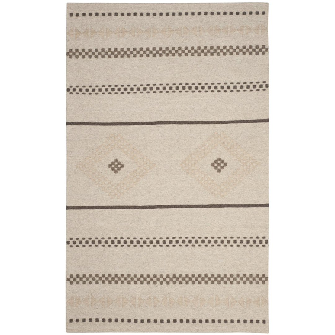 SAFAVIEH Dhurries DHU351A Handwoven Natural Rug Image 1