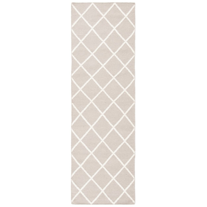 Safavieh DHU565G Dhurries Grey / Ivory Image 1