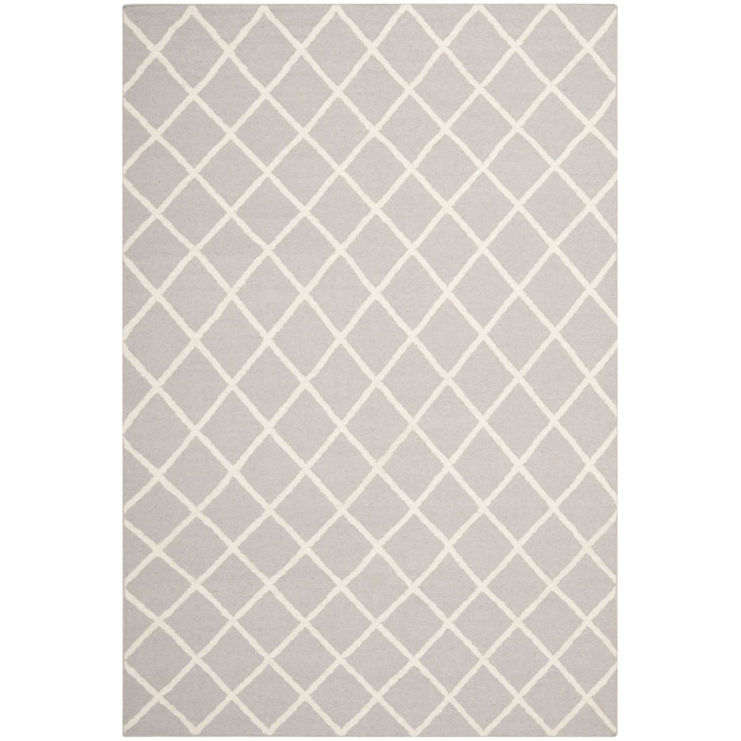 Safavieh DHU565G Dhurries Grey / Ivory Image 1