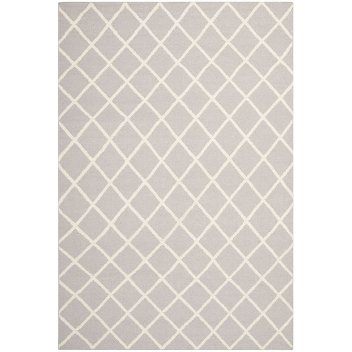 Safavieh DHU565G Dhurries Grey / Ivory Image 1