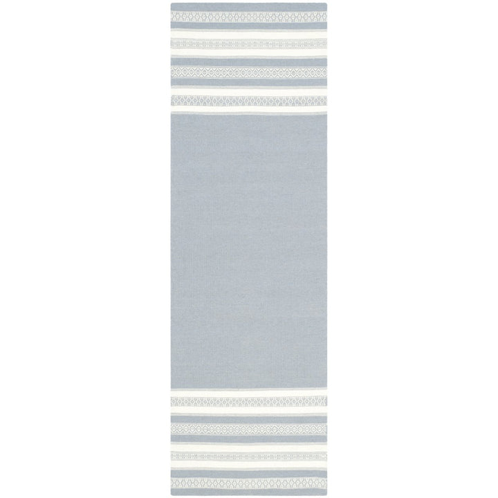 SAFAVIEH Dhurries Collection DHU601B Handwoven Grey Rug Image 1