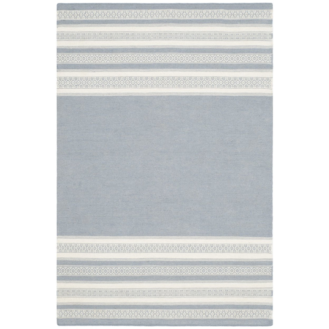 SAFAVIEH Dhurries Collection DHU601B Handwoven Grey Rug Image 1