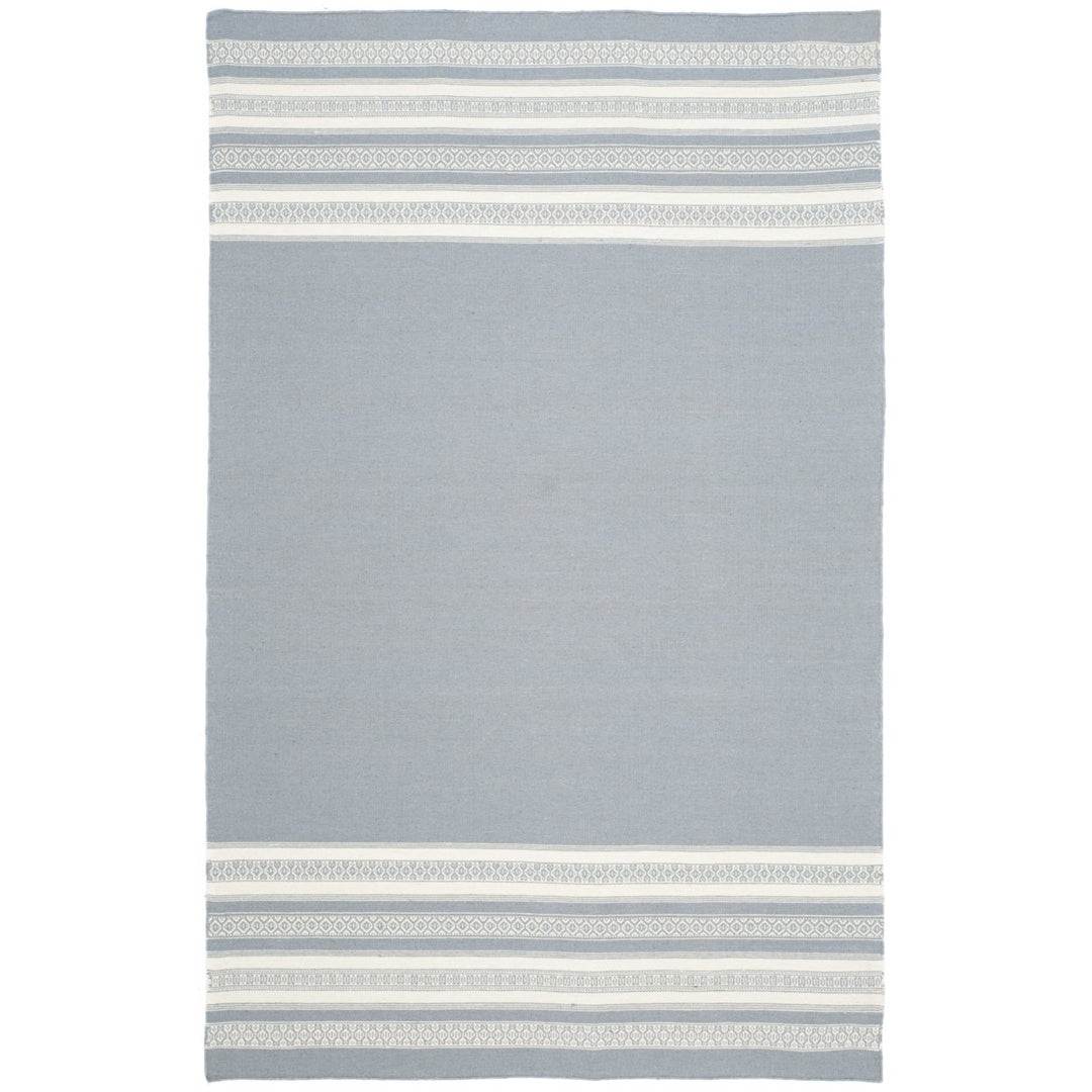 SAFAVIEH Dhurries Collection DHU601B Handwoven Grey Rug Image 1