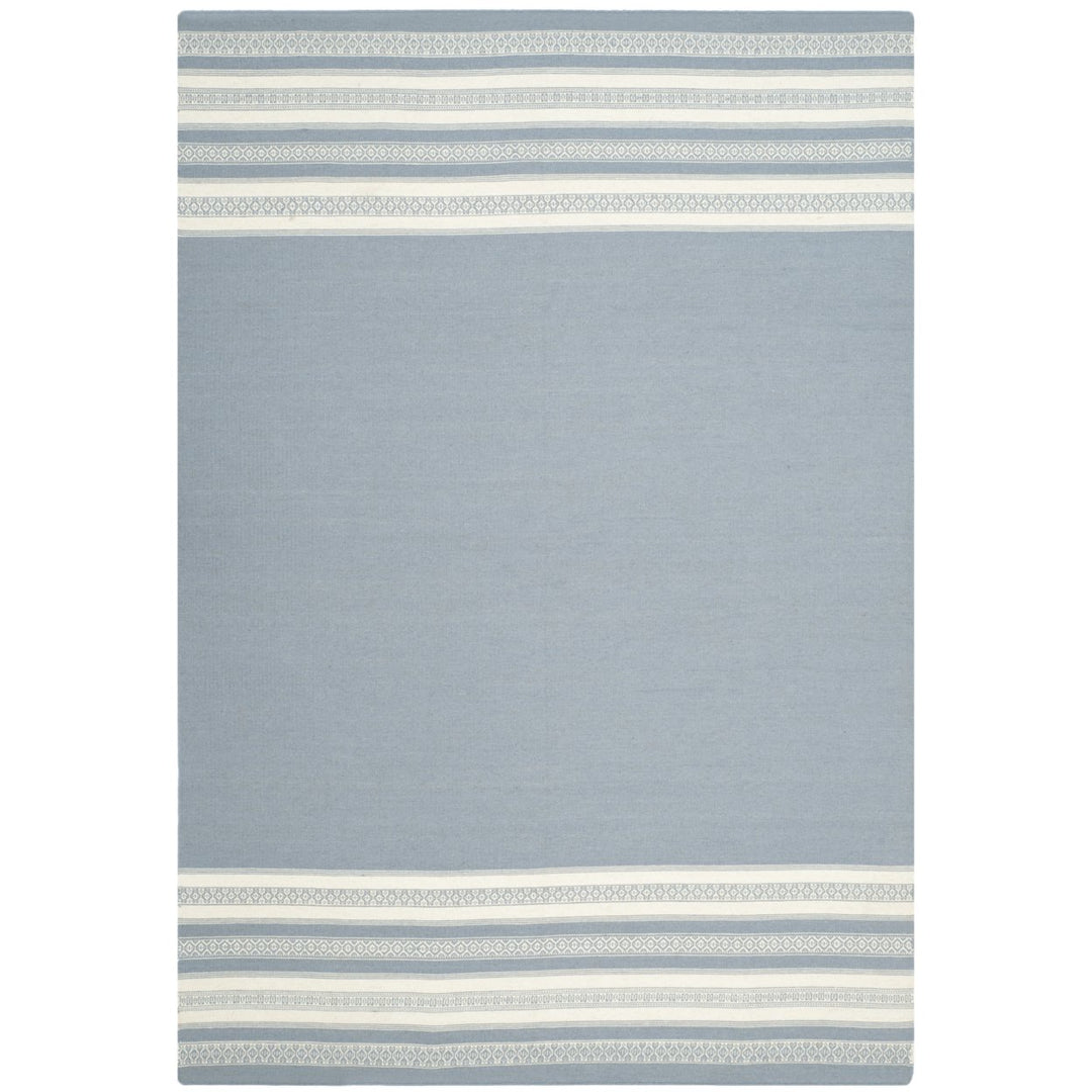 SAFAVIEH Dhurries Collection DHU601B Handwoven Grey Rug Image 1