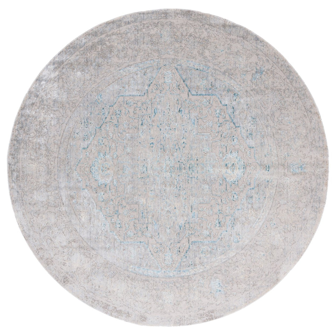 SAFAVIEH Dream Collection DRM401H Grey / Blue Rug Image 1