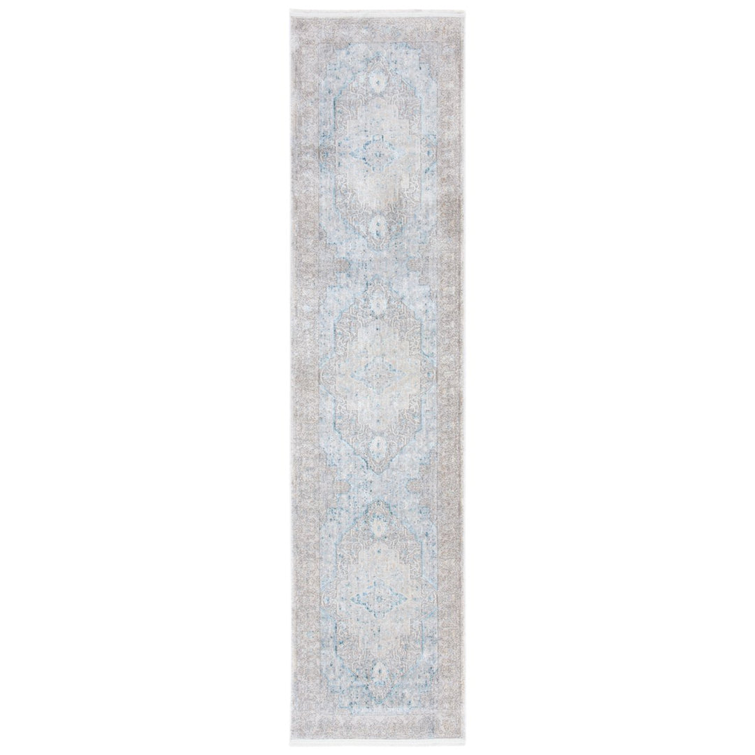 SAFAVIEH Dream Collection DRM401H Grey / Blue Rug Image 1