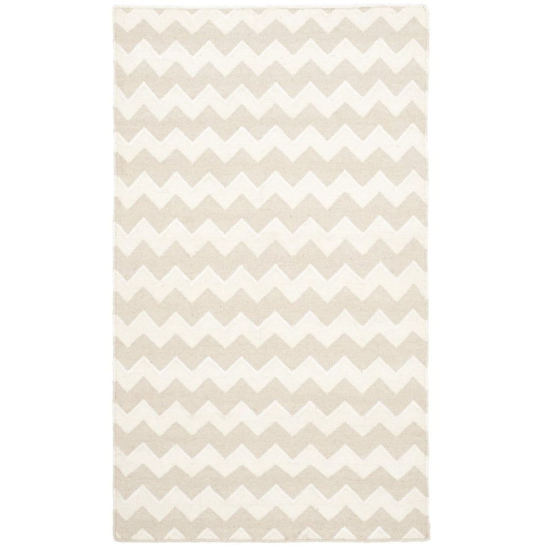 SAFAVIEH DHU644A Dhurries Beige / Ivory Image 1