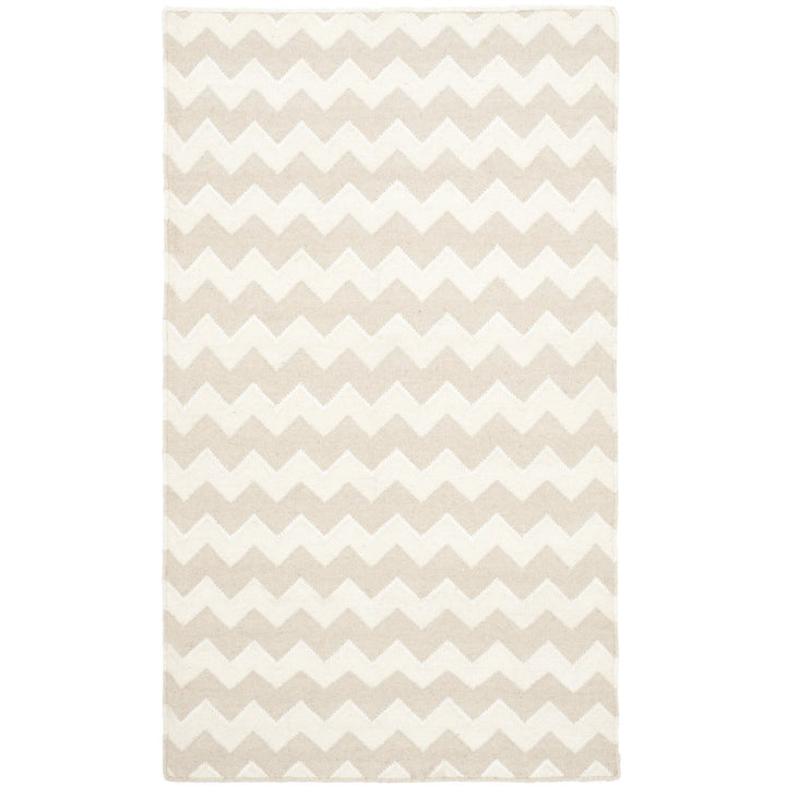 SAFAVIEH DHU644A Dhurries Beige / Ivory Image 1