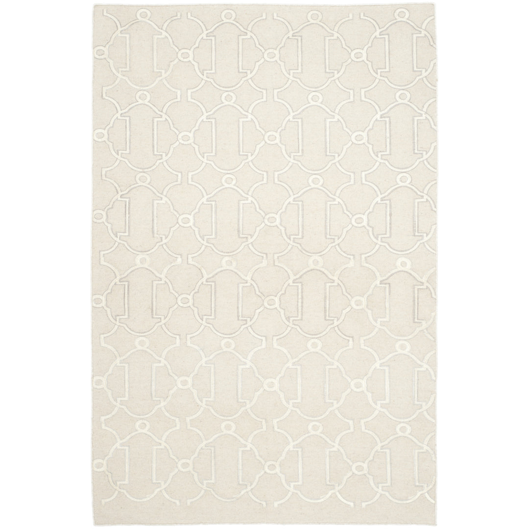 SAFAVIEH Dhurries Collection DHU643A Handwoven Beige Rug Image 6