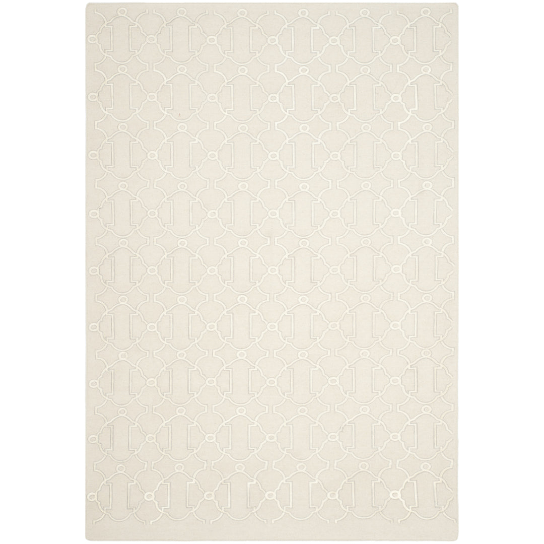 SAFAVIEH Dhurries Collection DHU643A Handwoven Beige Rug Image 1