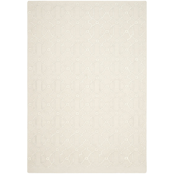 SAFAVIEH Dhurries Collection DHU643A Handwoven Beige Rug Image 1