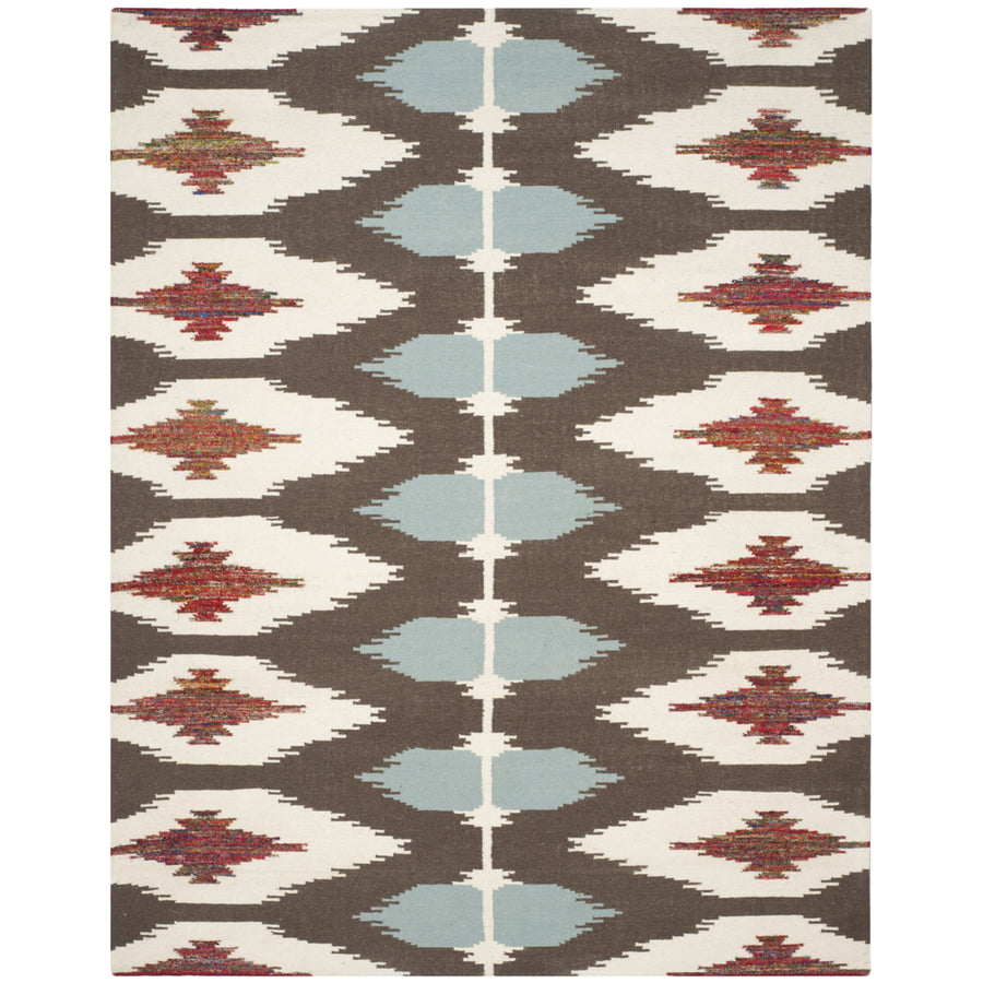 SAFAVIEH Dhurries Collection DHU647A Handwoven Multi Rug Image 1