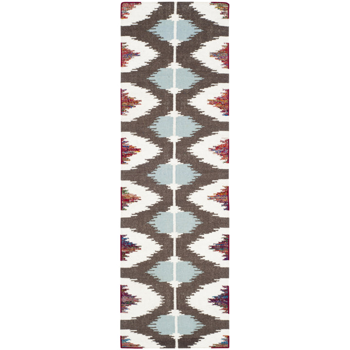 SAFAVIEH Dhurries Collection DHU647A Handwoven Multi Rug Image 3