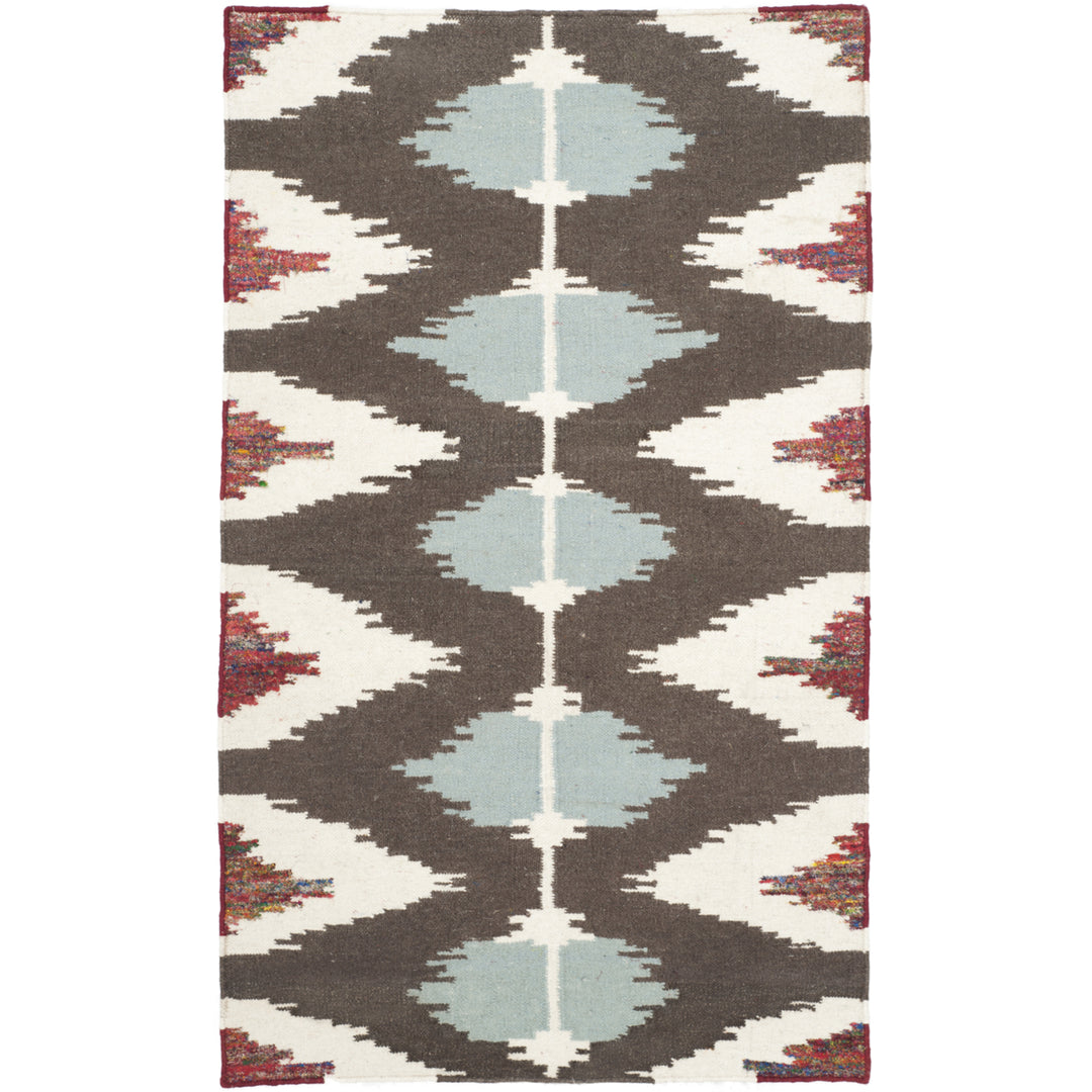 SAFAVIEH Dhurries Collection DHU647A Handwoven Multi Rug Image 8