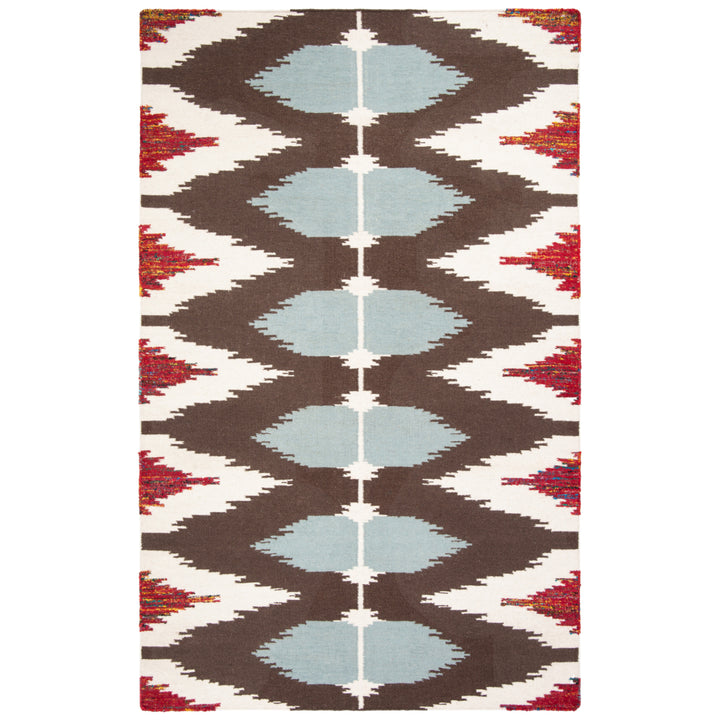 SAFAVIEH Dhurries Collection DHU647A Handwoven Multi Rug Image 9