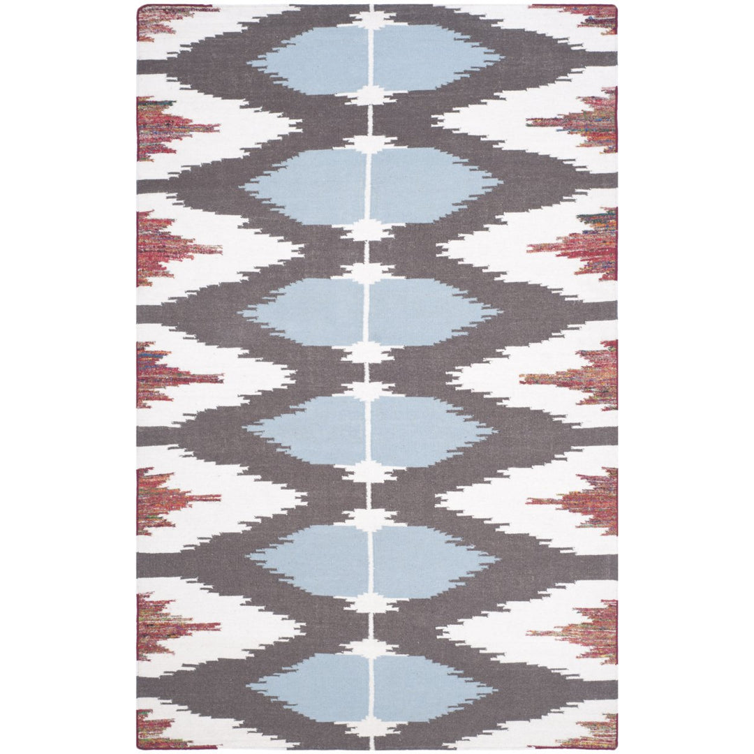 SAFAVIEH Dhurries Collection DHU647A Handwoven Multi Rug Image 1