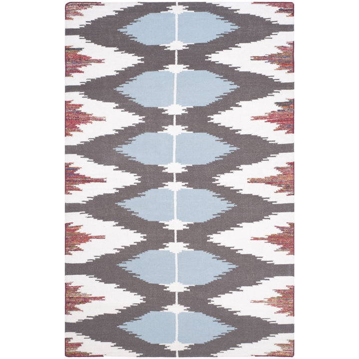 SAFAVIEH Dhurries Collection DHU647A Handwoven Multi Rug Image 1