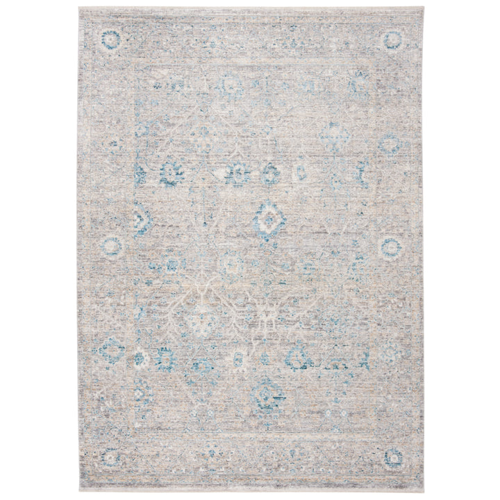 SAFAVIEH Dream Collection DRM408H Grey / Blue Rug Image 1