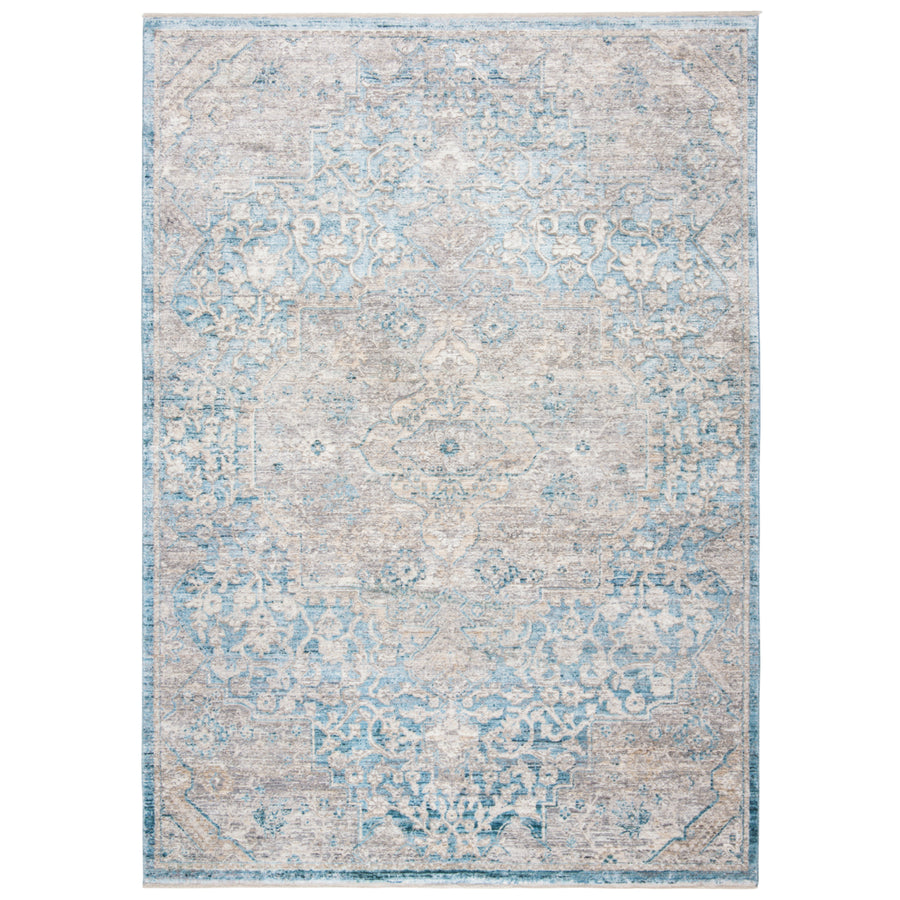 SAFAVIEH Dream Collection DRM412M Blue / Grey Rug Image 1