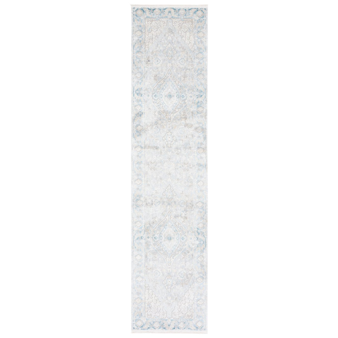 SAFAVIEH Dream Collection DRM411H Grey / Blue Rug Image 5