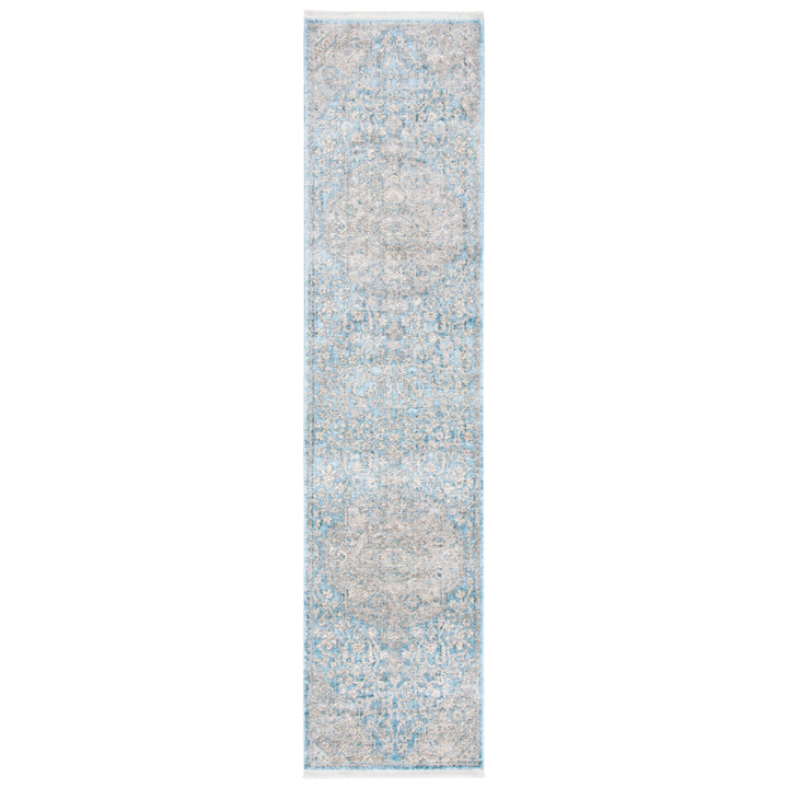 SAFAVIEH Dream Collection DRM412M Blue / Grey Rug Image 5