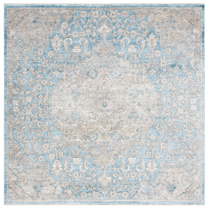 SAFAVIEH Dream Collection DRM412M Blue / Grey Rug Image 1