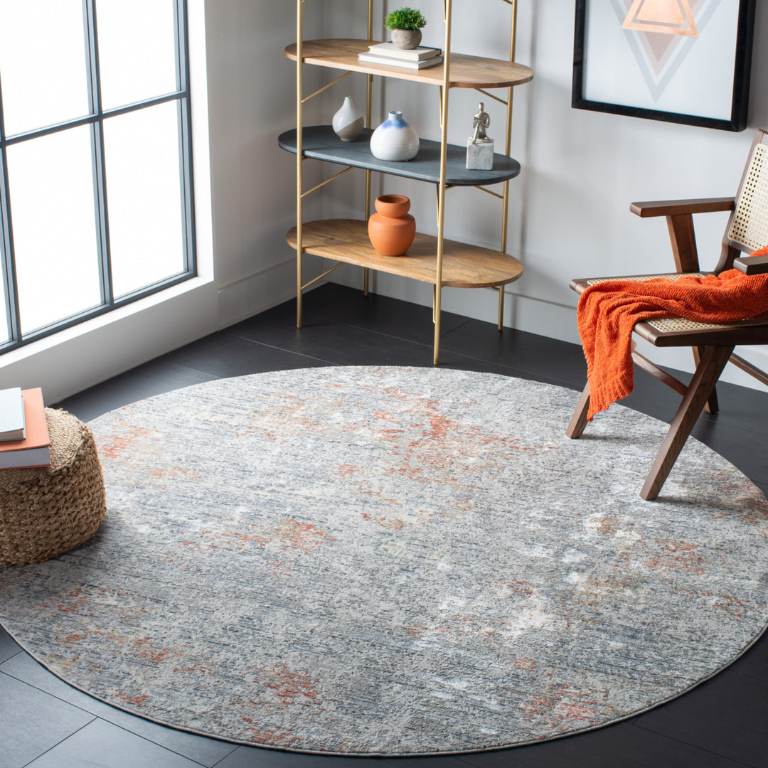 SAFAVIEH Dream Collection DRM429G Grey / Multi Rug Image 2